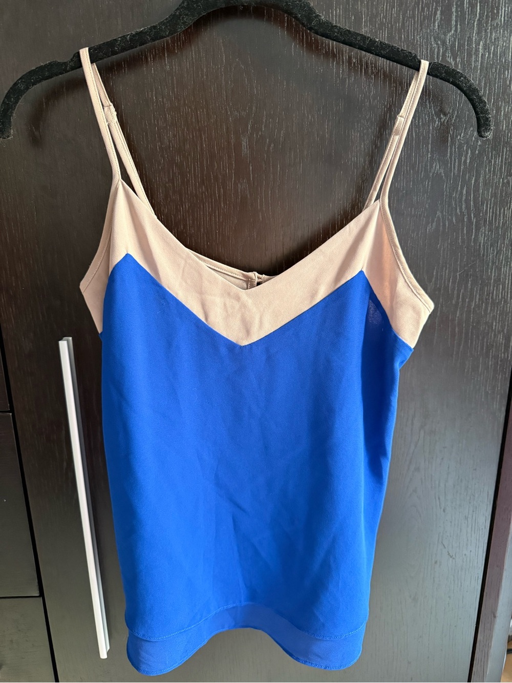 Naked Zebra colorblock camisole tank top